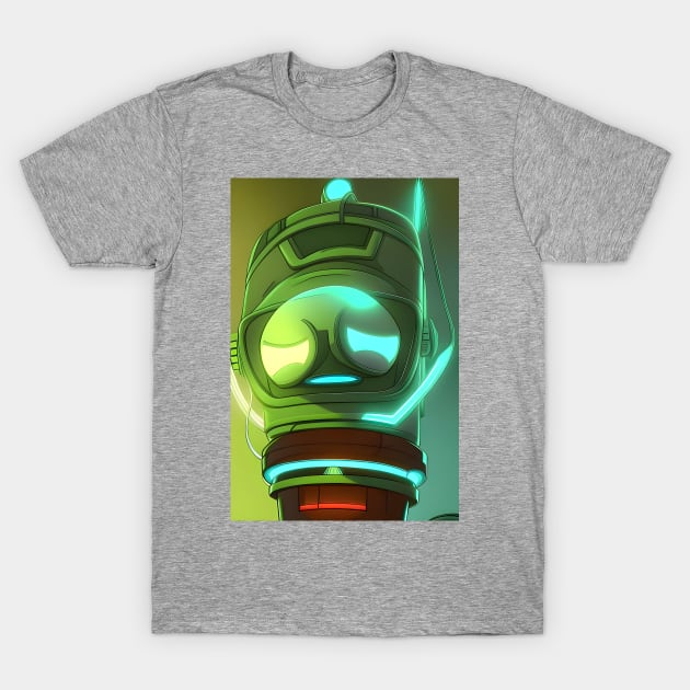 Neon robot T-Shirt by Urbanic